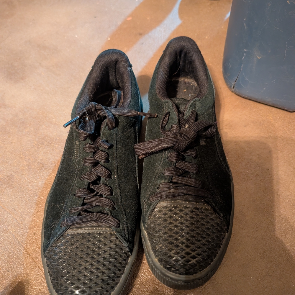 Stylish Black Puma Sneakers